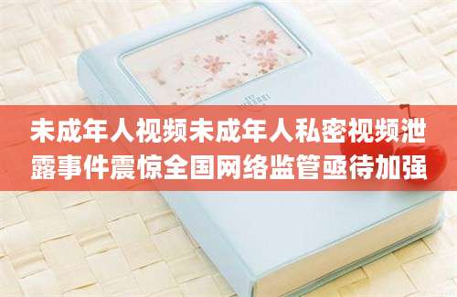 未成年人视频未成年人私密视频泄露事件震惊全国网络监管亟待加强