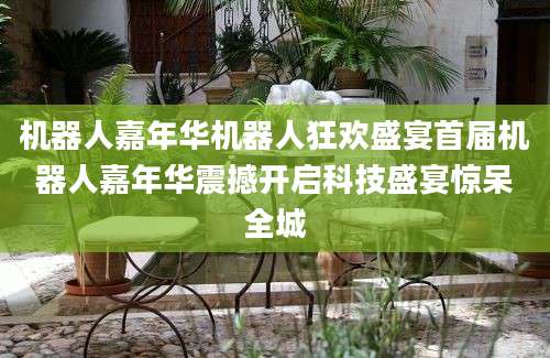 机器人嘉年华机器人狂欢盛宴首届机器人嘉年华震撼开启科技盛宴惊呆全城